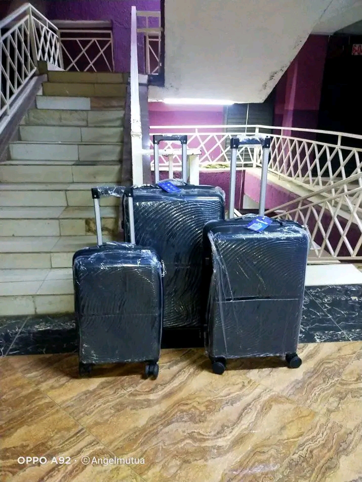 3 in 1 unbreakable pp suitcase